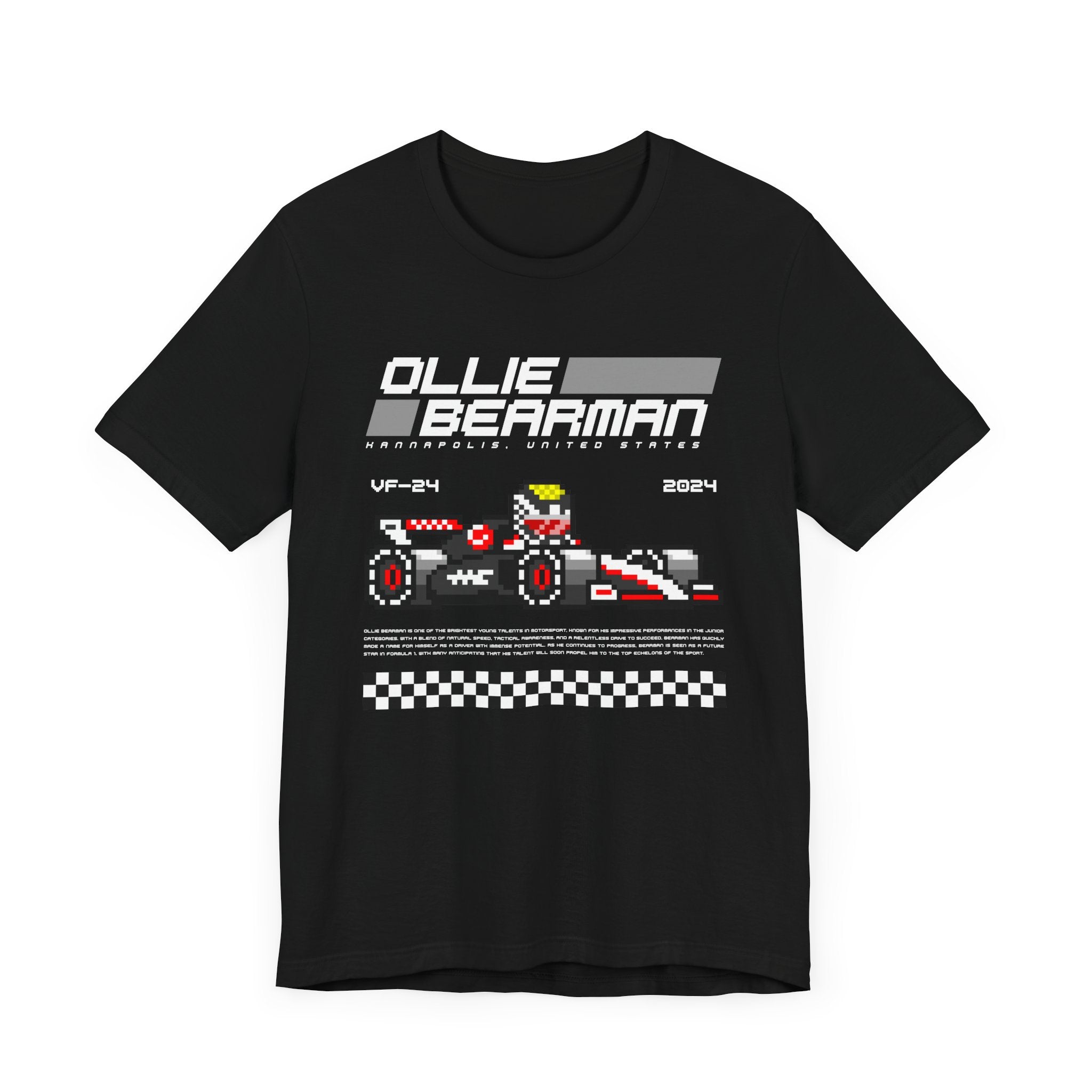 Ollie Bearman 8-bit Team T-shirt