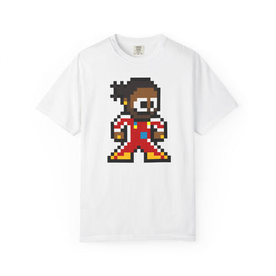 8-bit Lewis Hamilton Adult Heavyweight 100% Cotton T-shirt
