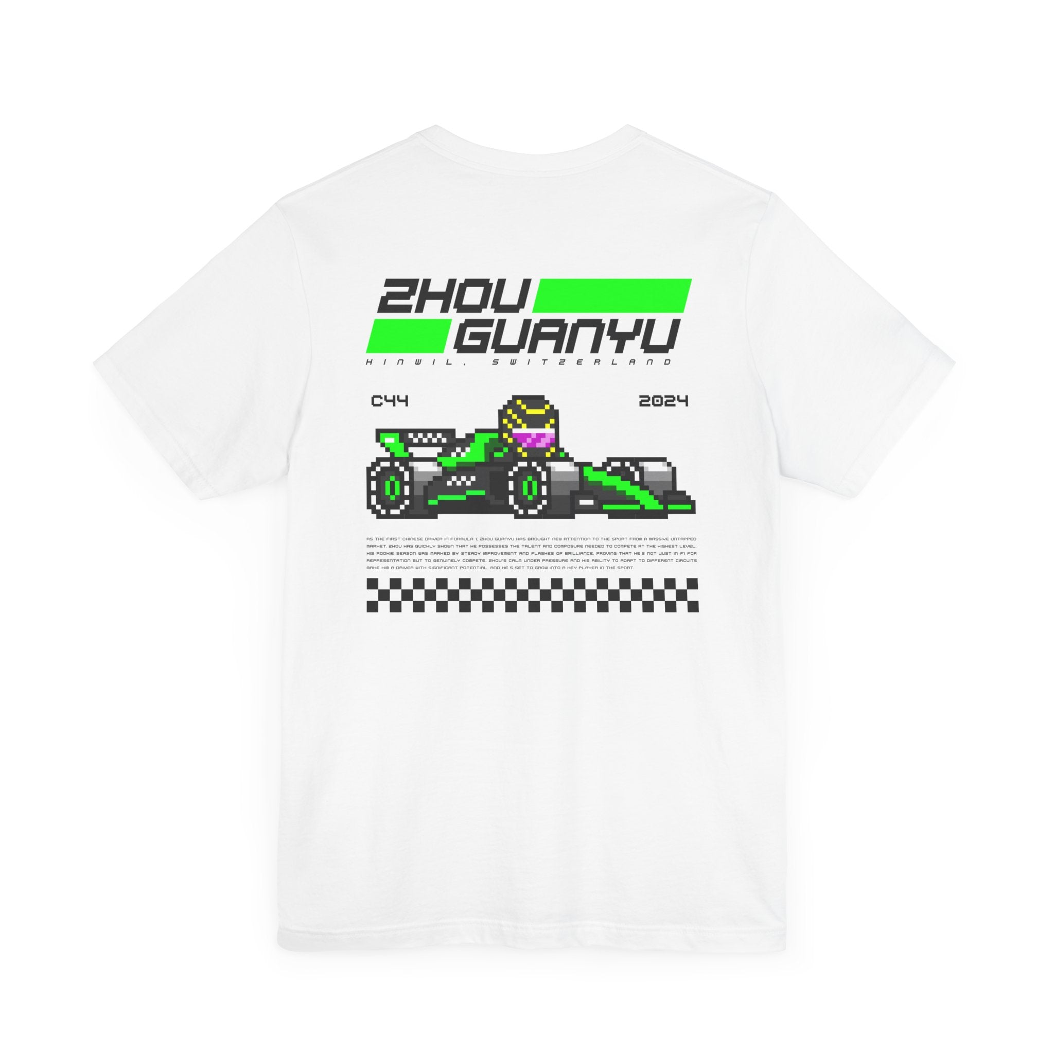 Zhou Guanyu 8-bit Team T-shirt