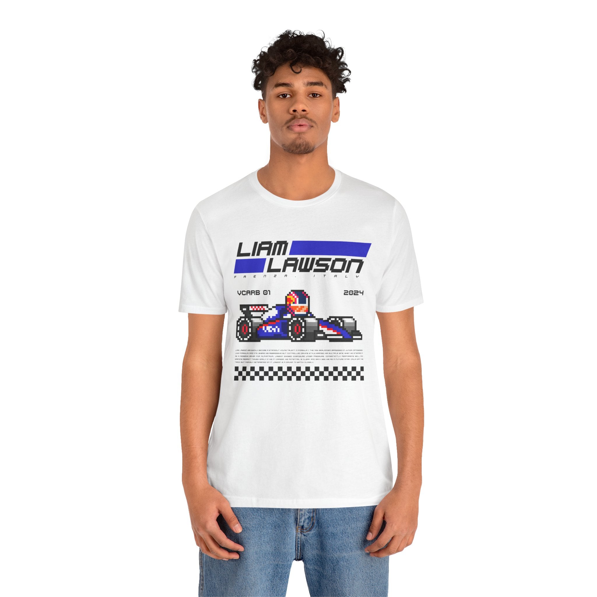 Liam Lawson 8-bit Team T-shirt