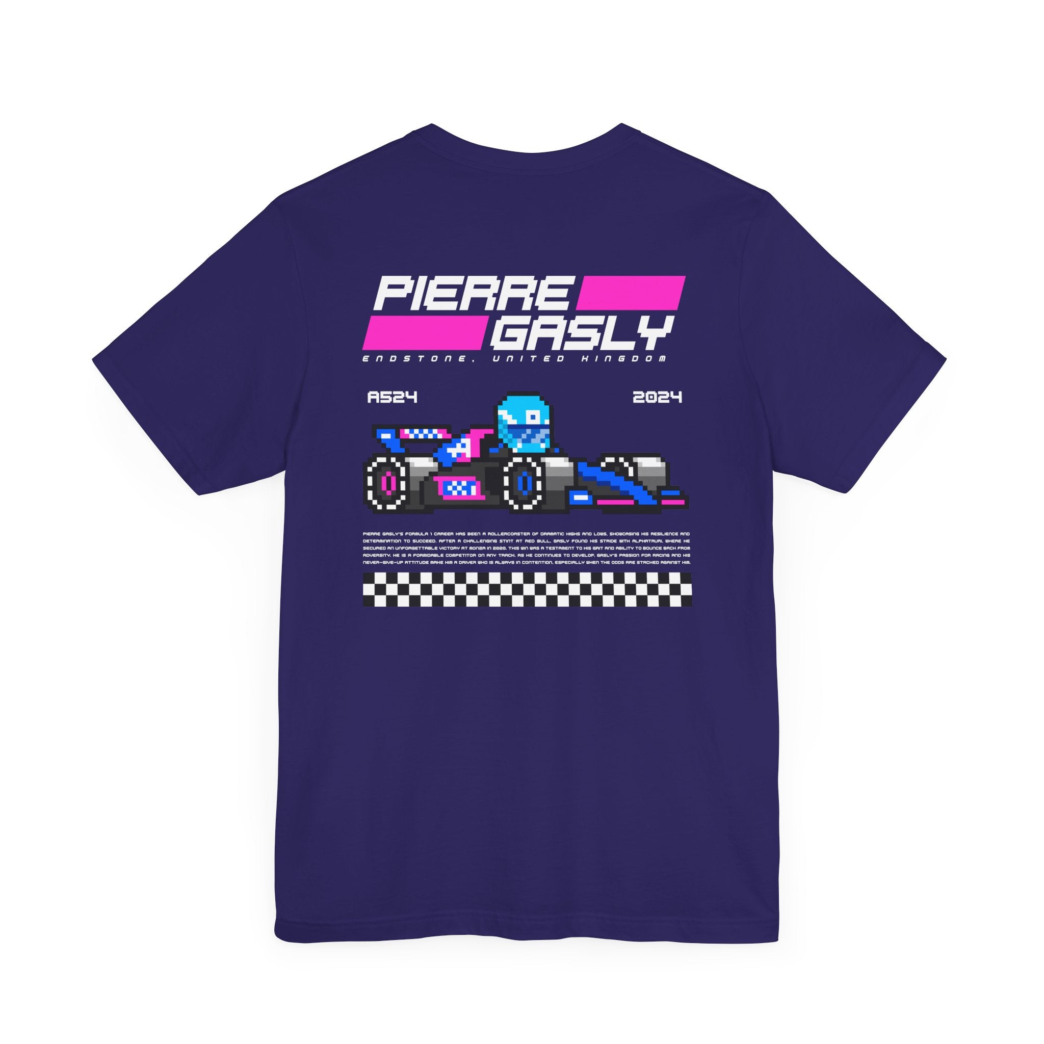 Pierre Gasly 8-bit Team T-shirt