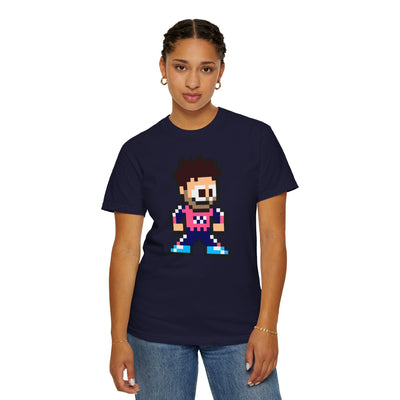 8-bit Franco Colapinto Adult Heavyweight 100% Cotton T-shirt