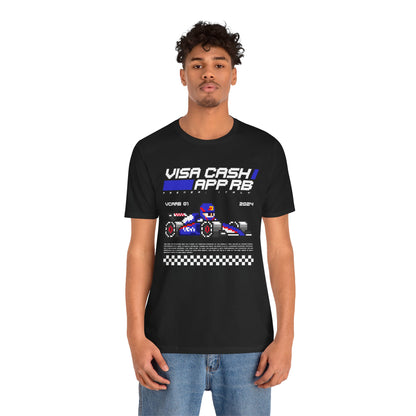 Visa Cash App RB 8-bit Team T-shirt