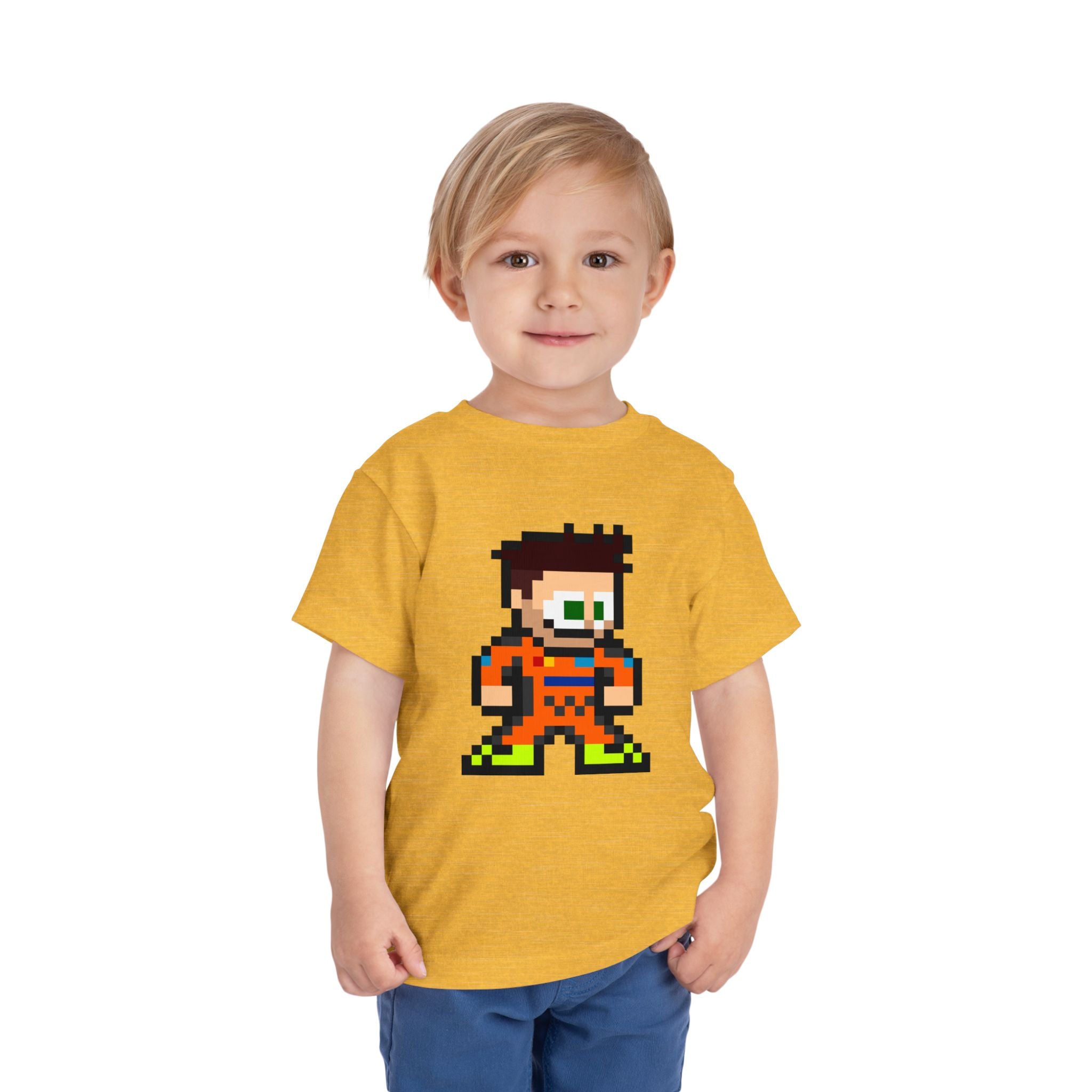 8-bit Lando Norris Toddler Tee