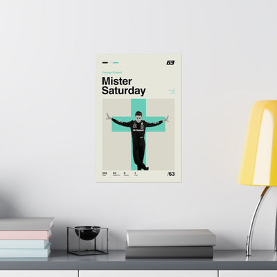 Mister Saturday Mid-century Poster
