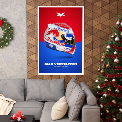 Max Verstappen Signature Poster