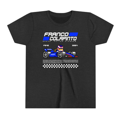 Franco Colapinto 8-bit Team Youth T-shirt