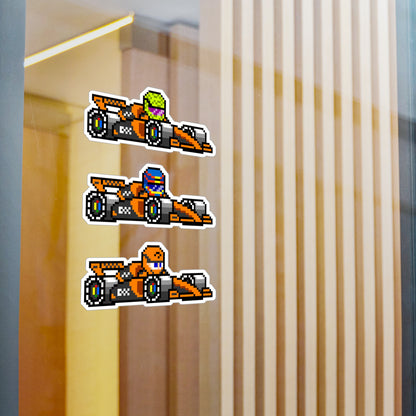 McLaren 8-bit Vinyl Decal Stickers