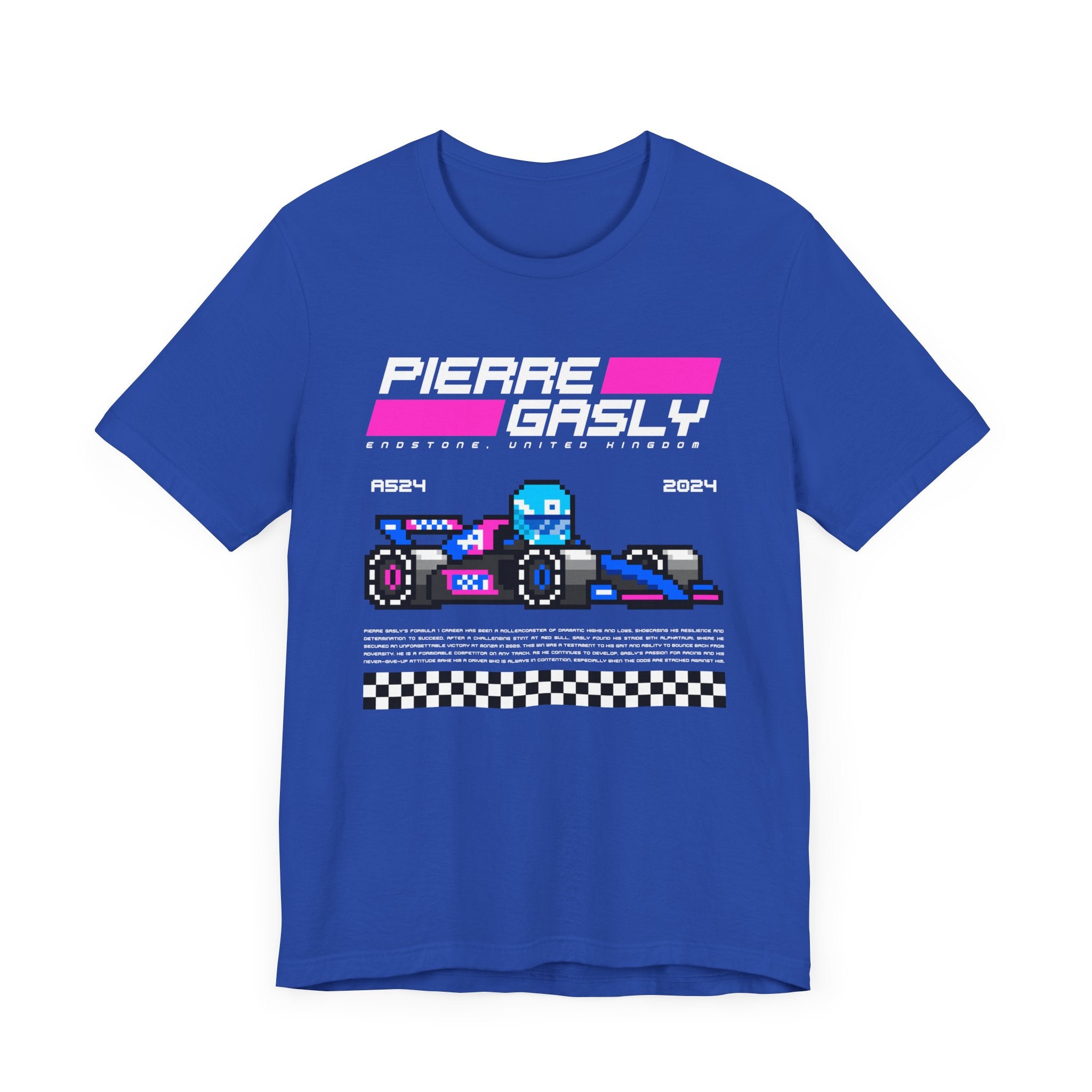 Pierre Gasly 8-bit Team T-shirt