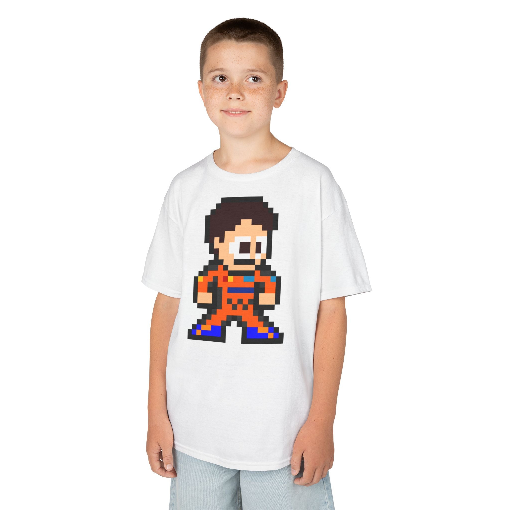 8-bit Oscar Piastri Kids Tee