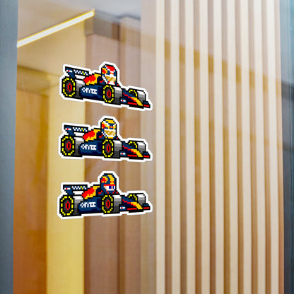 Red Bull 8-bit Vinyl Decal Stickers