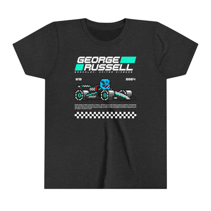 George Russell 8-bit Team Youth T-shirt