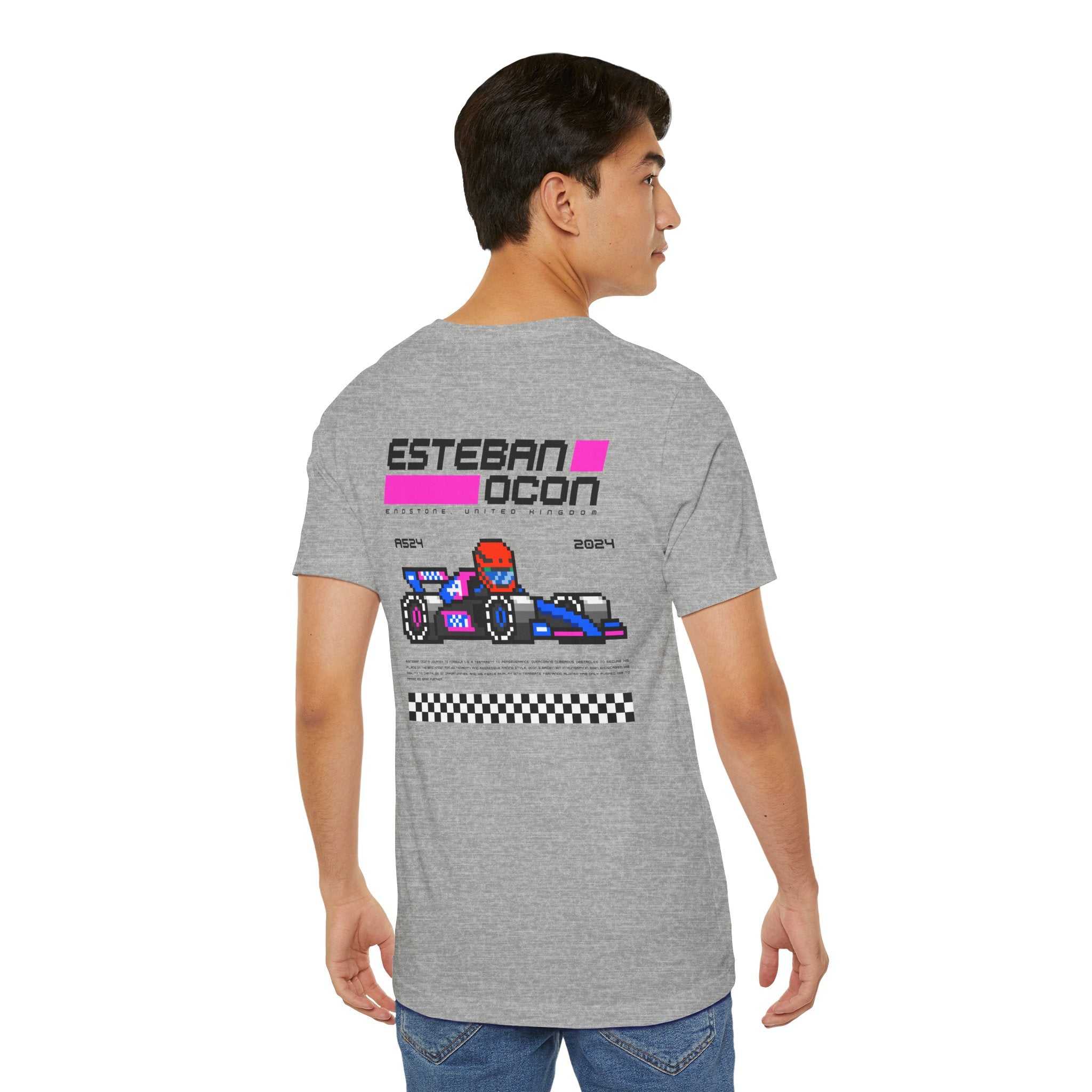 Esteban Ocon 8-bit Team T-shirt