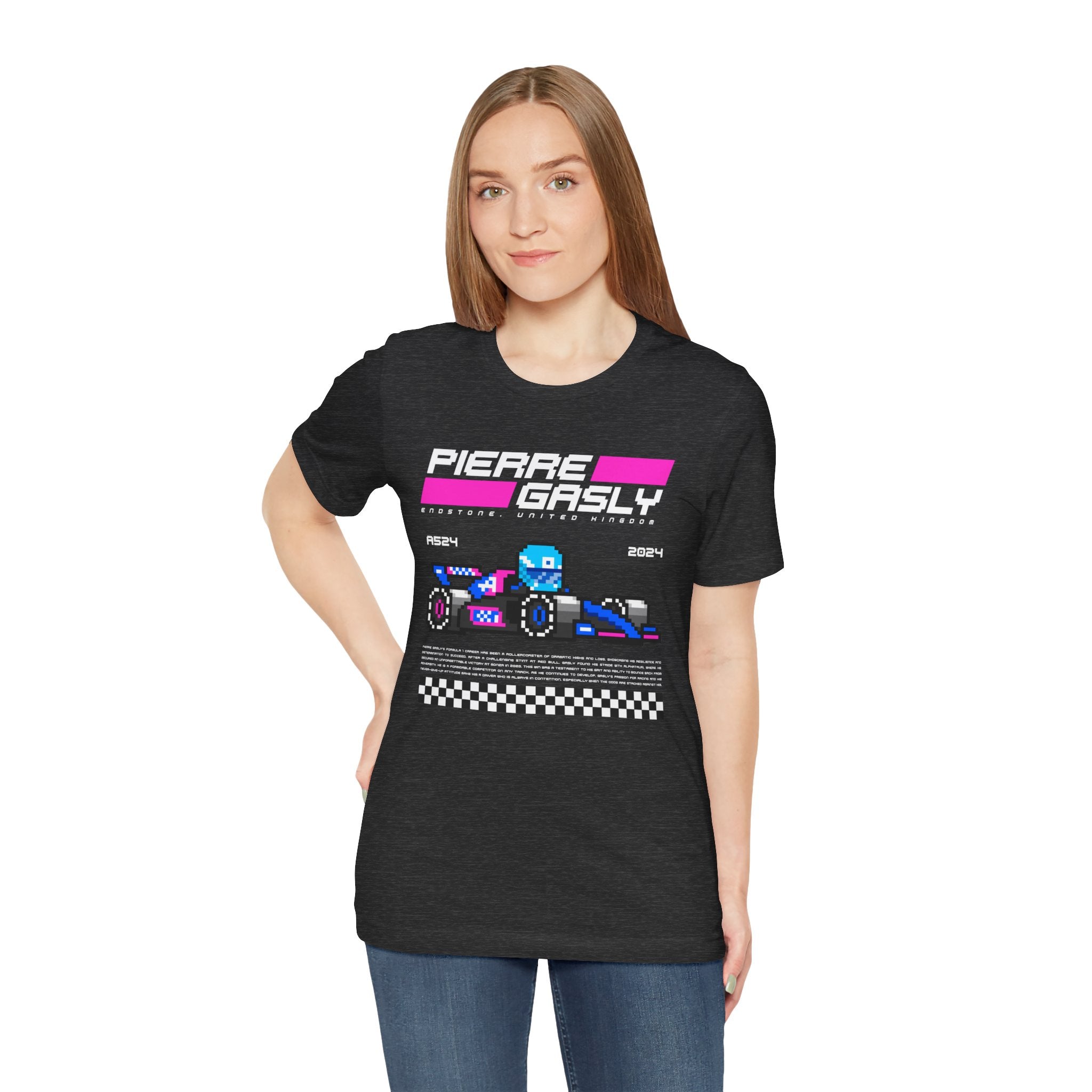 Pierre Gasly 8-bit Team T-shirt