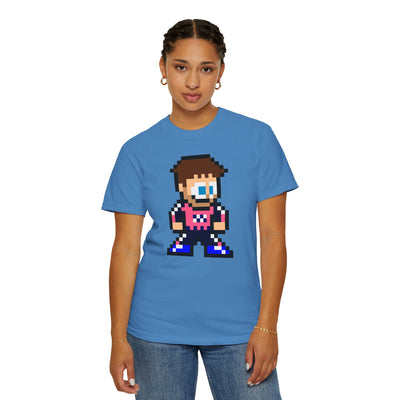 8-bit Pierre Gasly Adult Heavyweight 100% Cotton T-shirt
