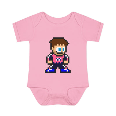 8-bit Pierre Gasly Baby Bodysuit