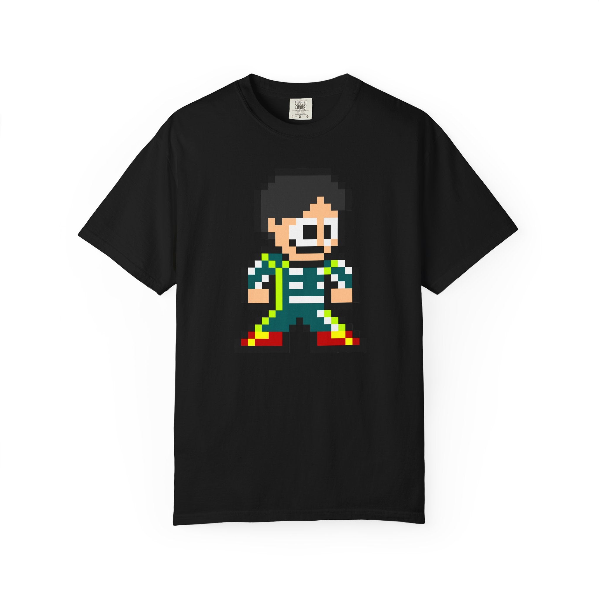 8-bit Lance Stroll Adult Heavyweight 100% Cotton T-shirt