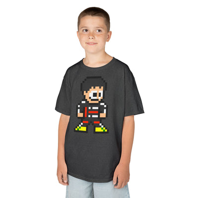 8-bit Gabriel Bortoleto Kids Tee