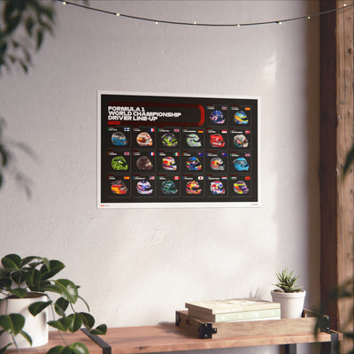 2024 Driver Line-up Poster