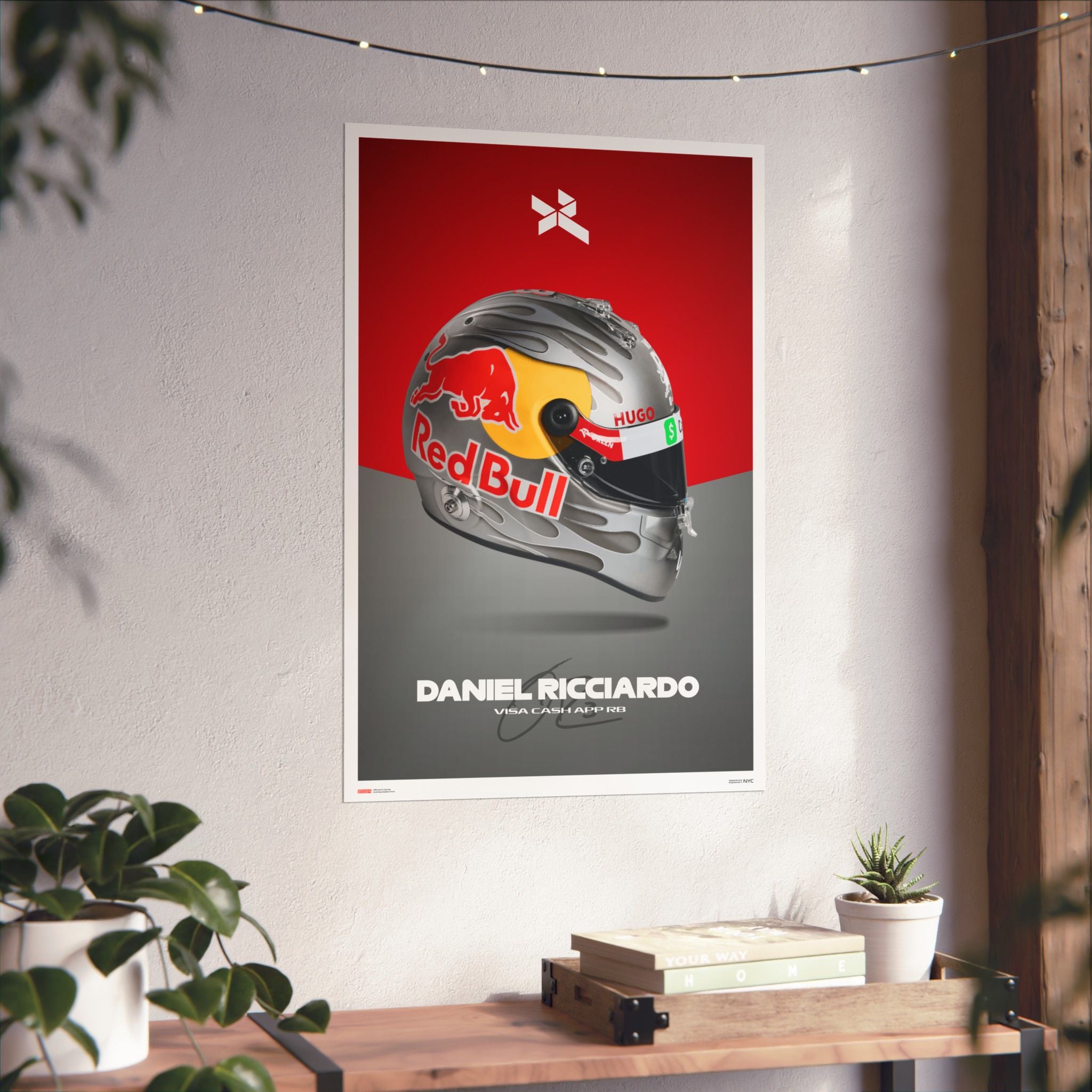 Daniel Ricciardo Signature Poster