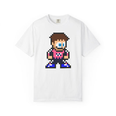 8-bit Pierre Gasly Adult Heavyweight 100% Cotton T-shirt