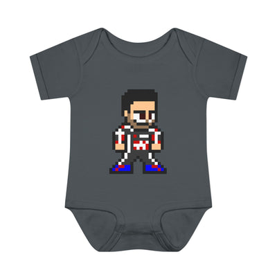 8-bit Esteban Ocon Baby Bodysuit