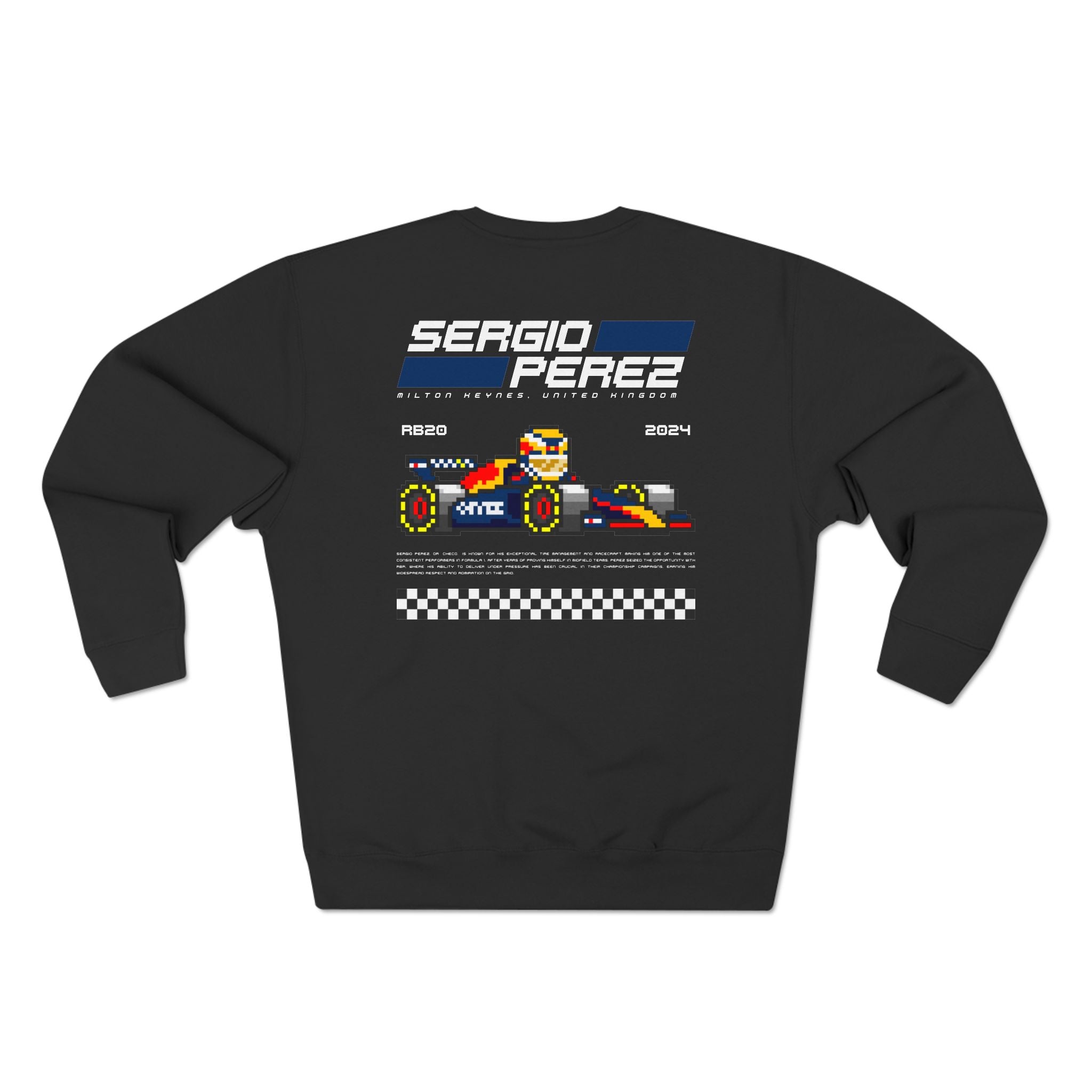 Sergio Perez 8-bit Team Sweatshirt