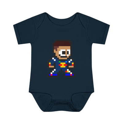 8-bit Isack Hadjar Baby Bodysuit