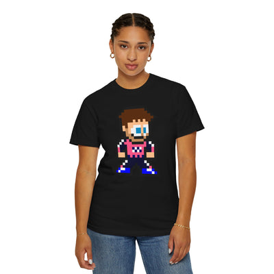 8-bit Pierre Gasly Adult Heavyweight 100% Cotton T-shirt