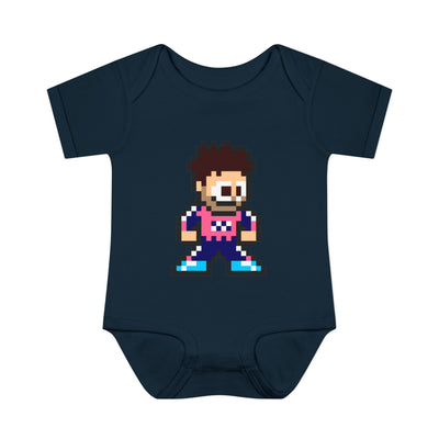 8-bit Franco Colapinto Baby Bodysuit