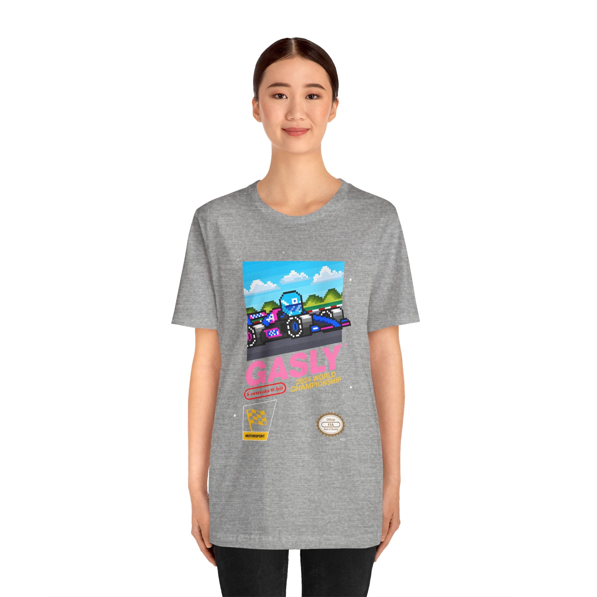 Gasly 8-bit Game T-shirt