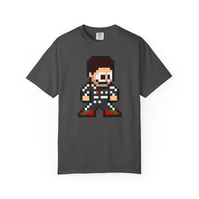 8-bit Sergio Perez Adult Heavyweight 100% Cotton T-shirt
