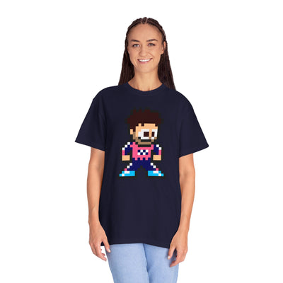 8-bit Franco Colapinto Adult Heavyweight 100% Cotton T-shirt
