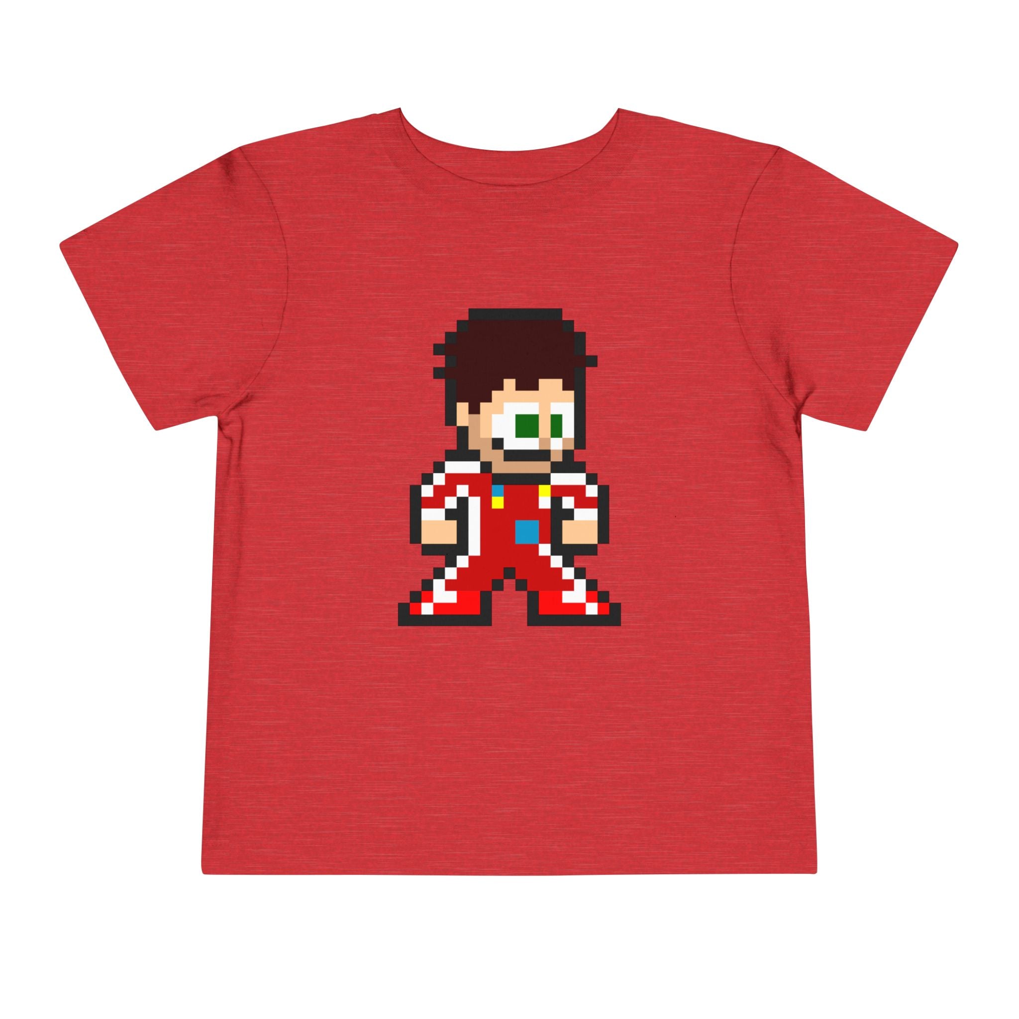 8-bit Charles Leclerc Toddler Tee