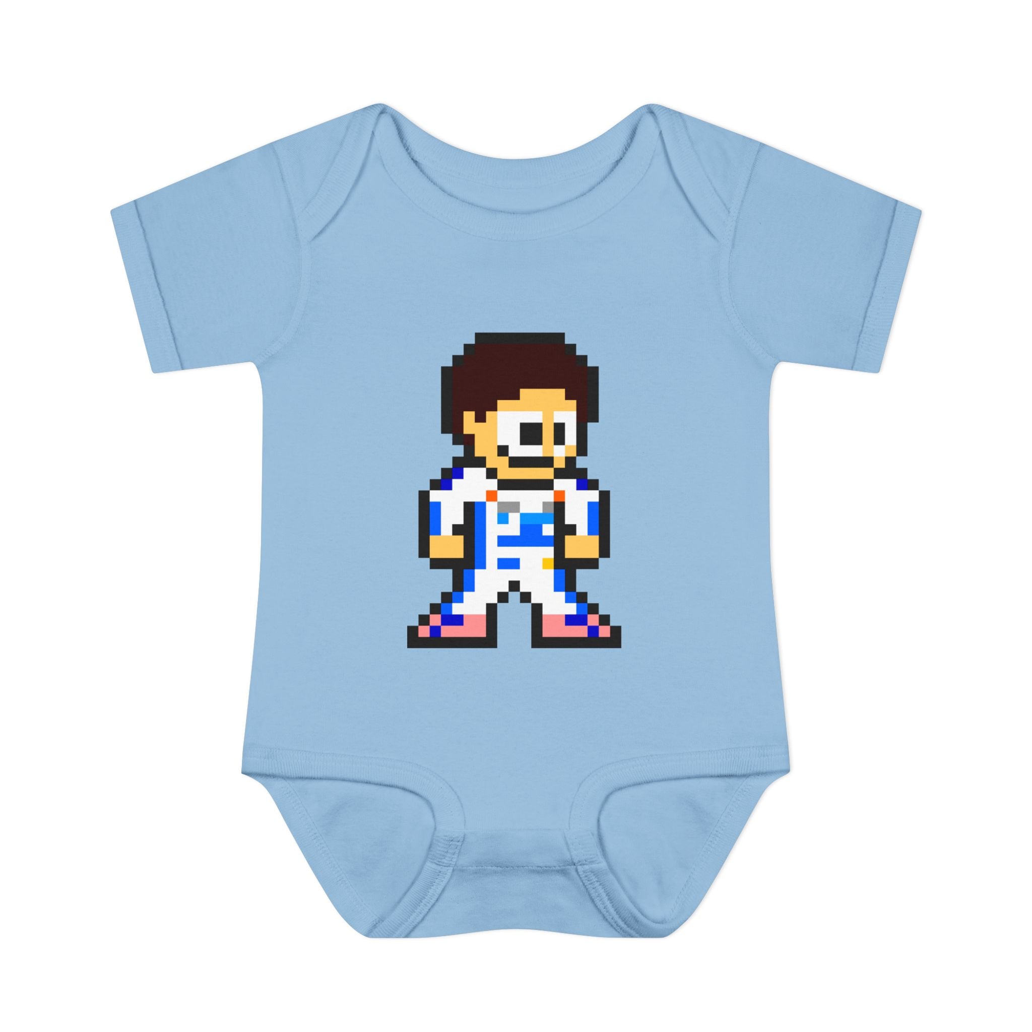 8-bit Alex Albon Baby Bodysuit