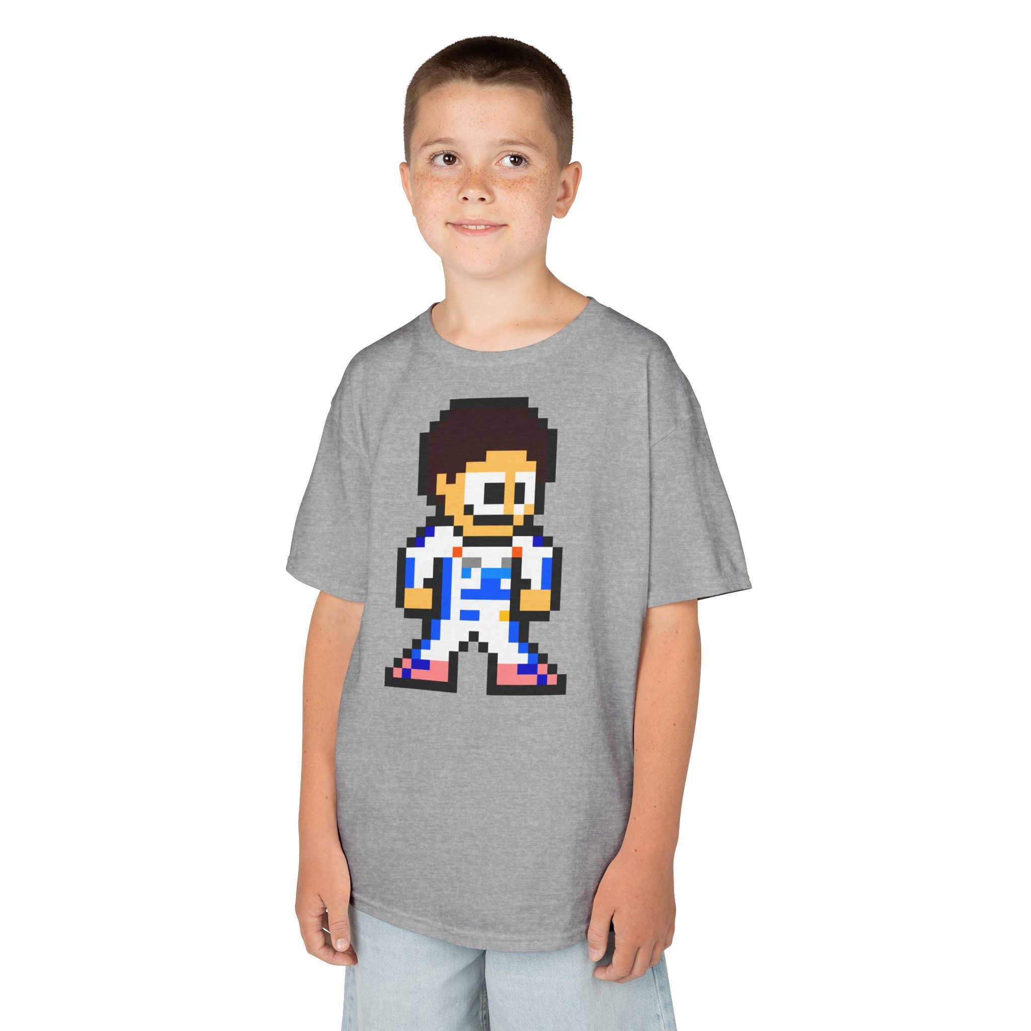 8-bit Alex Albon Kids Tee