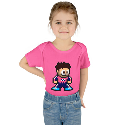 8-bit Franco Colapinto Baby Bodysuit