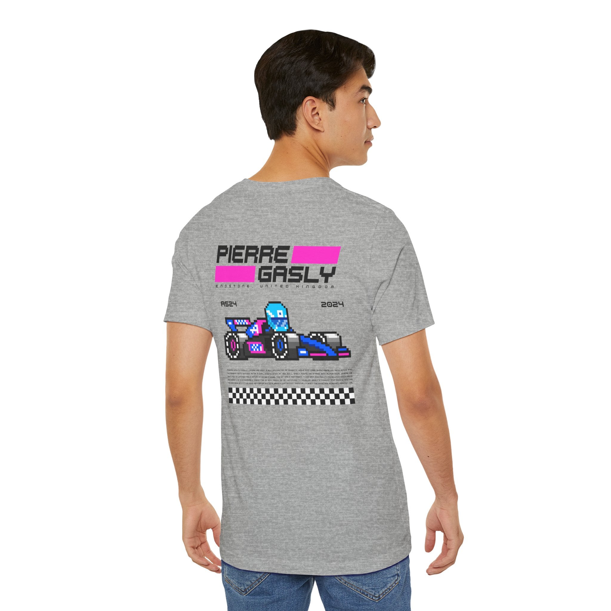 Pierre Gasly 8-bit Team T-shirt