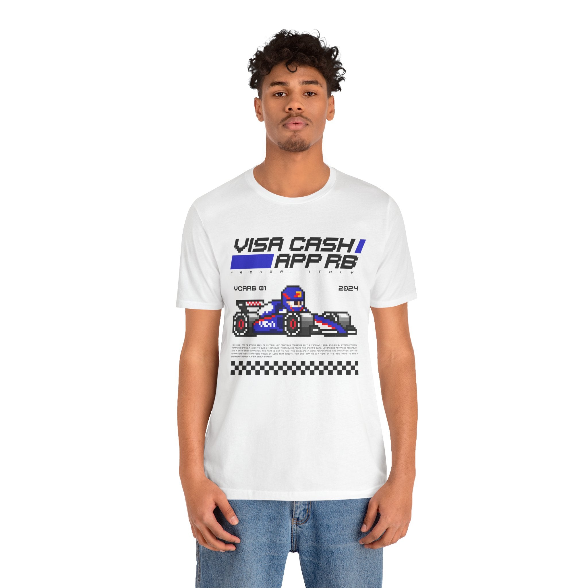 Visa Cash App RB 8-bit Team T-shirt