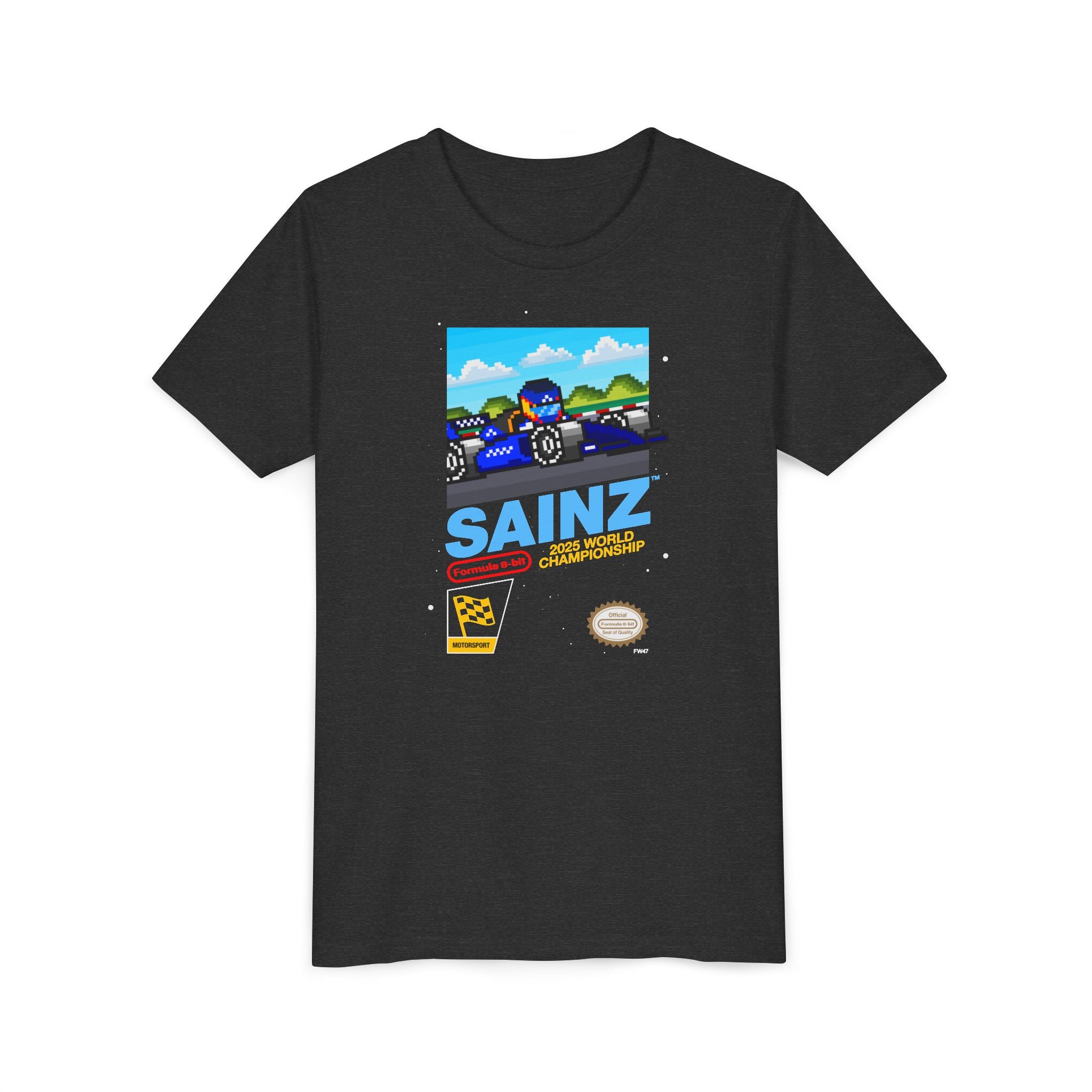 Sainz 8-bit Game Youth T-shirt