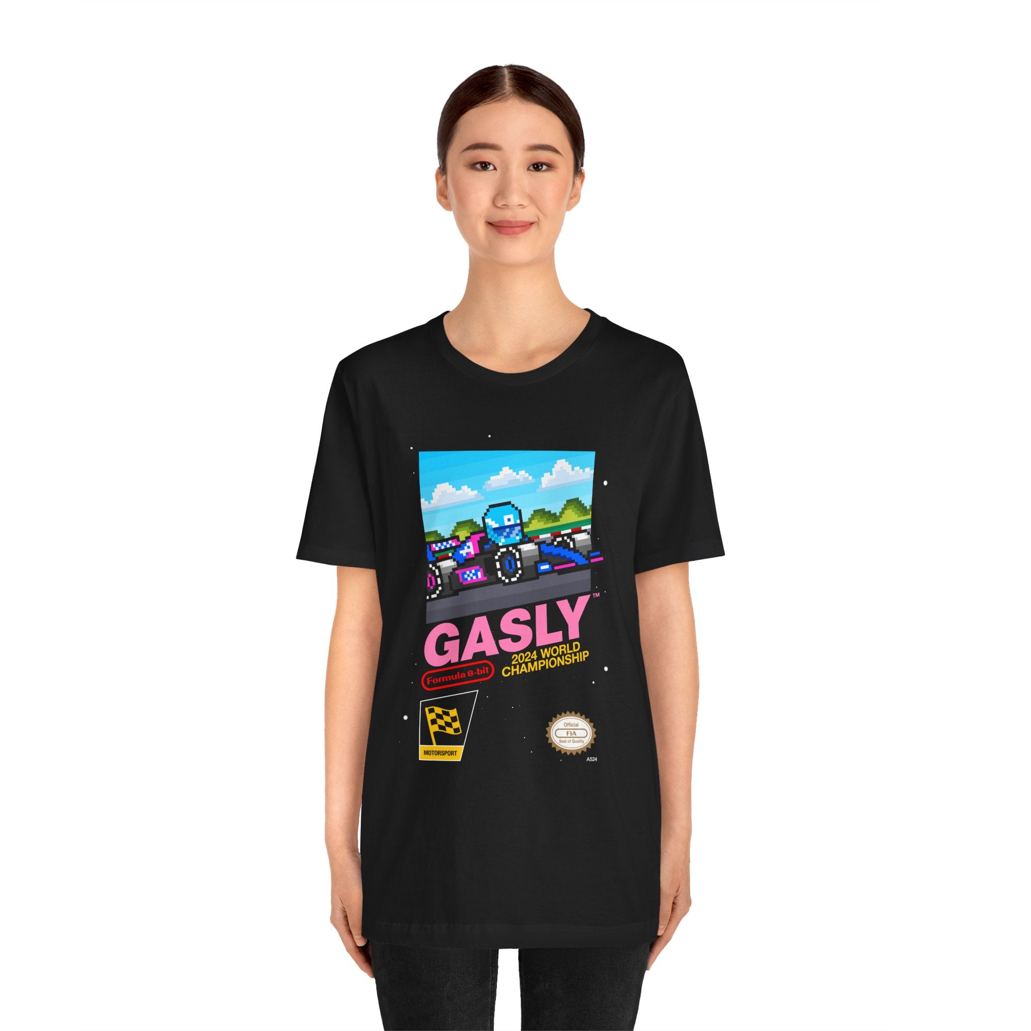 Gasly 8-bit Game T-shirt