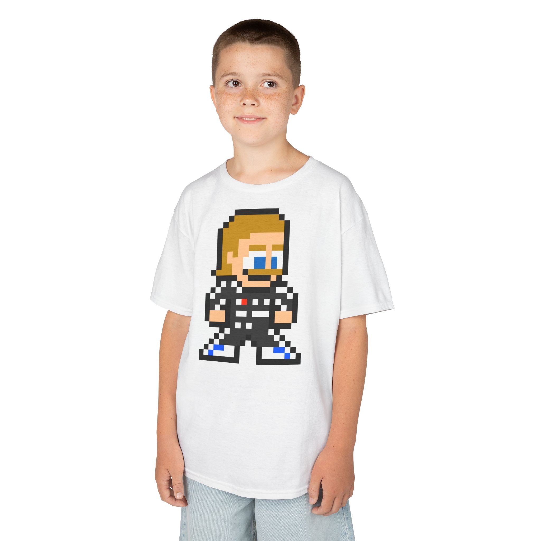 8-bit Valtteri Bottas Kids Tee