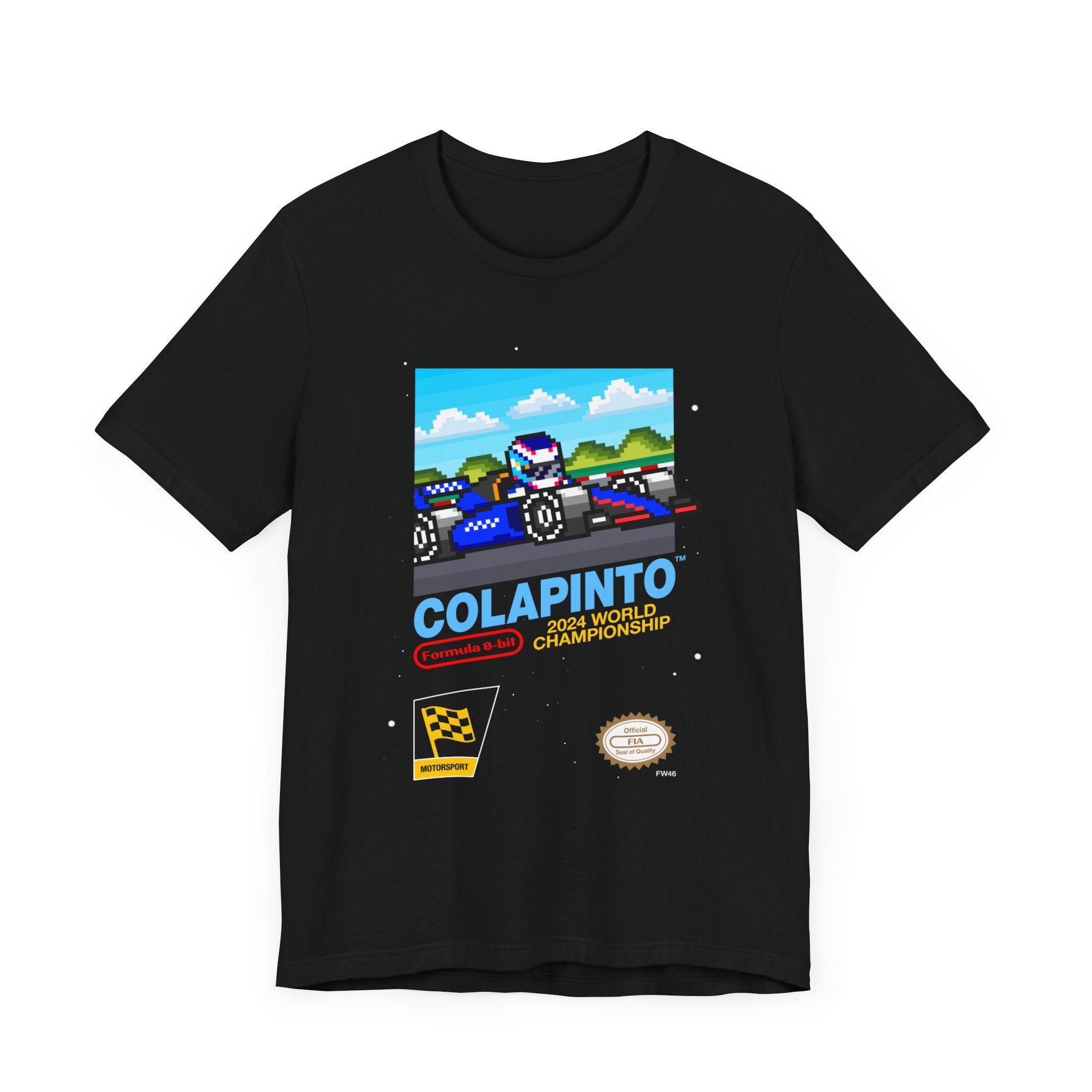 Colapinto 8-bit Game T-shirt