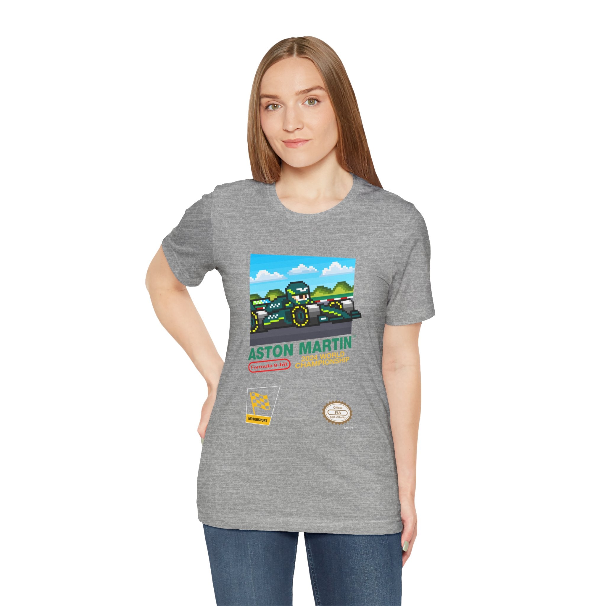 Aston Martin 8-bit Game T-shirt