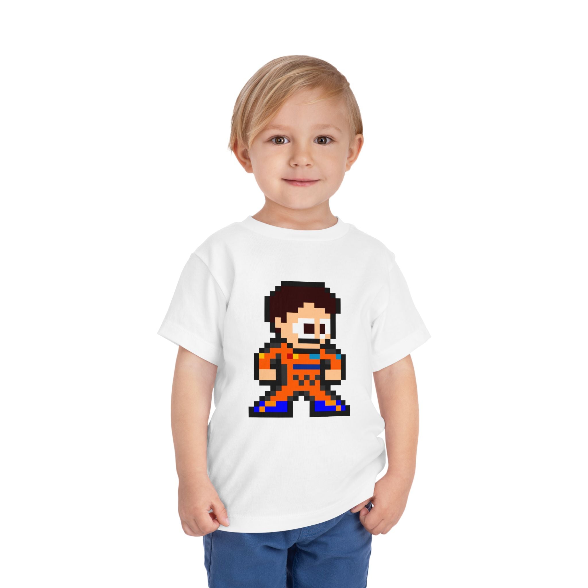 8-bit Oscar Piastri Toddler Tee