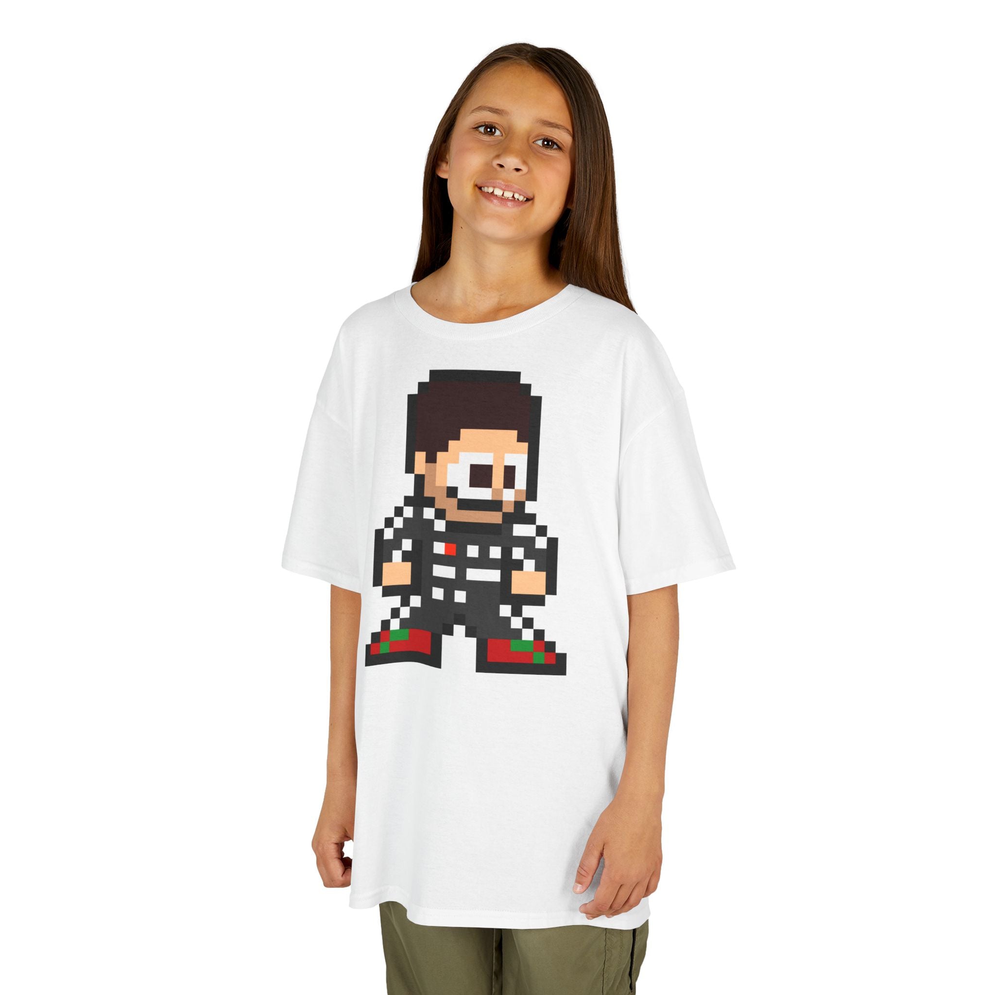 8-bit Sergio Perez Kids Tee