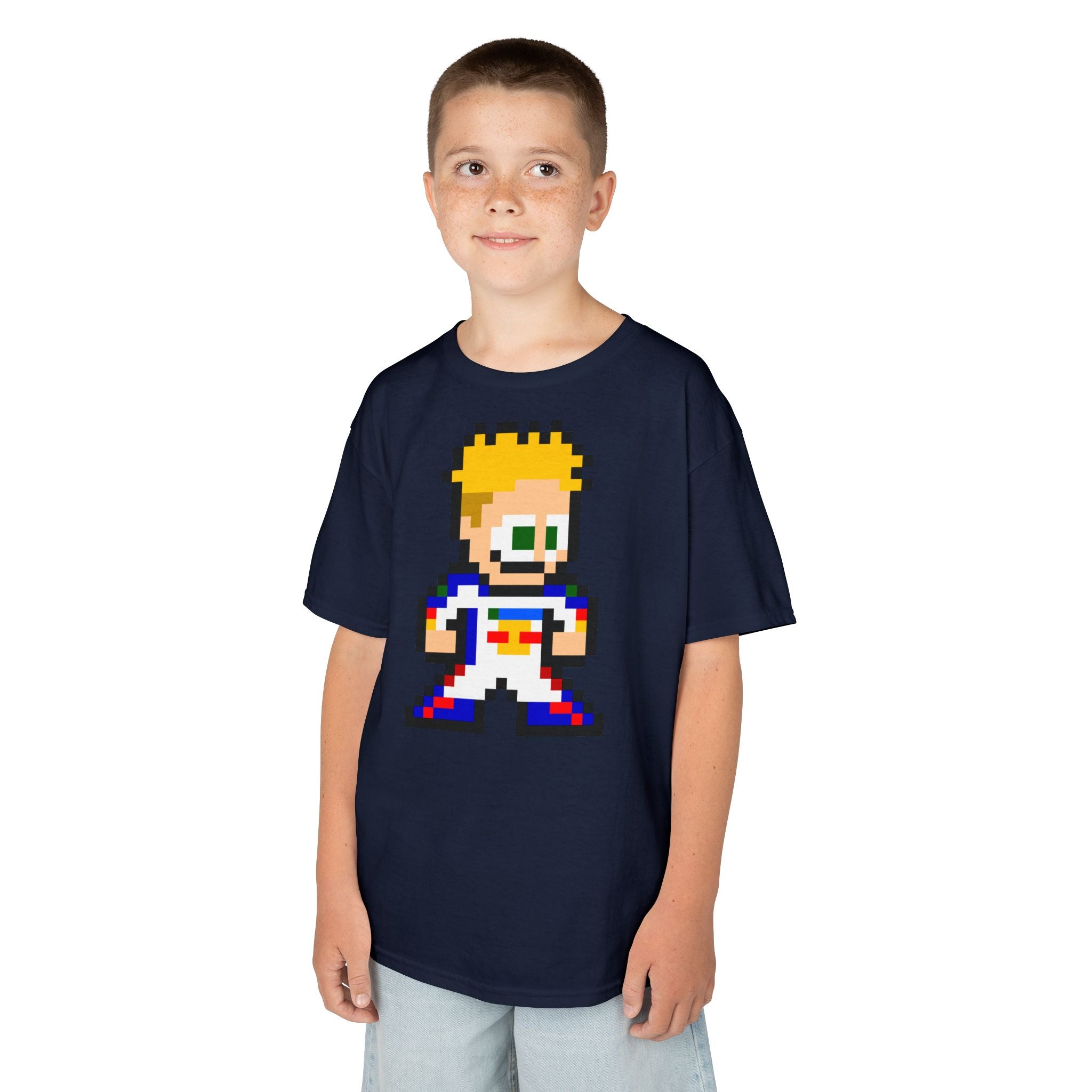 8-bit Liam Lawson Kids Tee