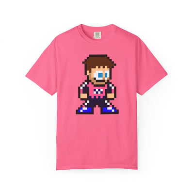 8-bit Pierre Gasly Adult Heavyweight 100% Cotton T-shirt
