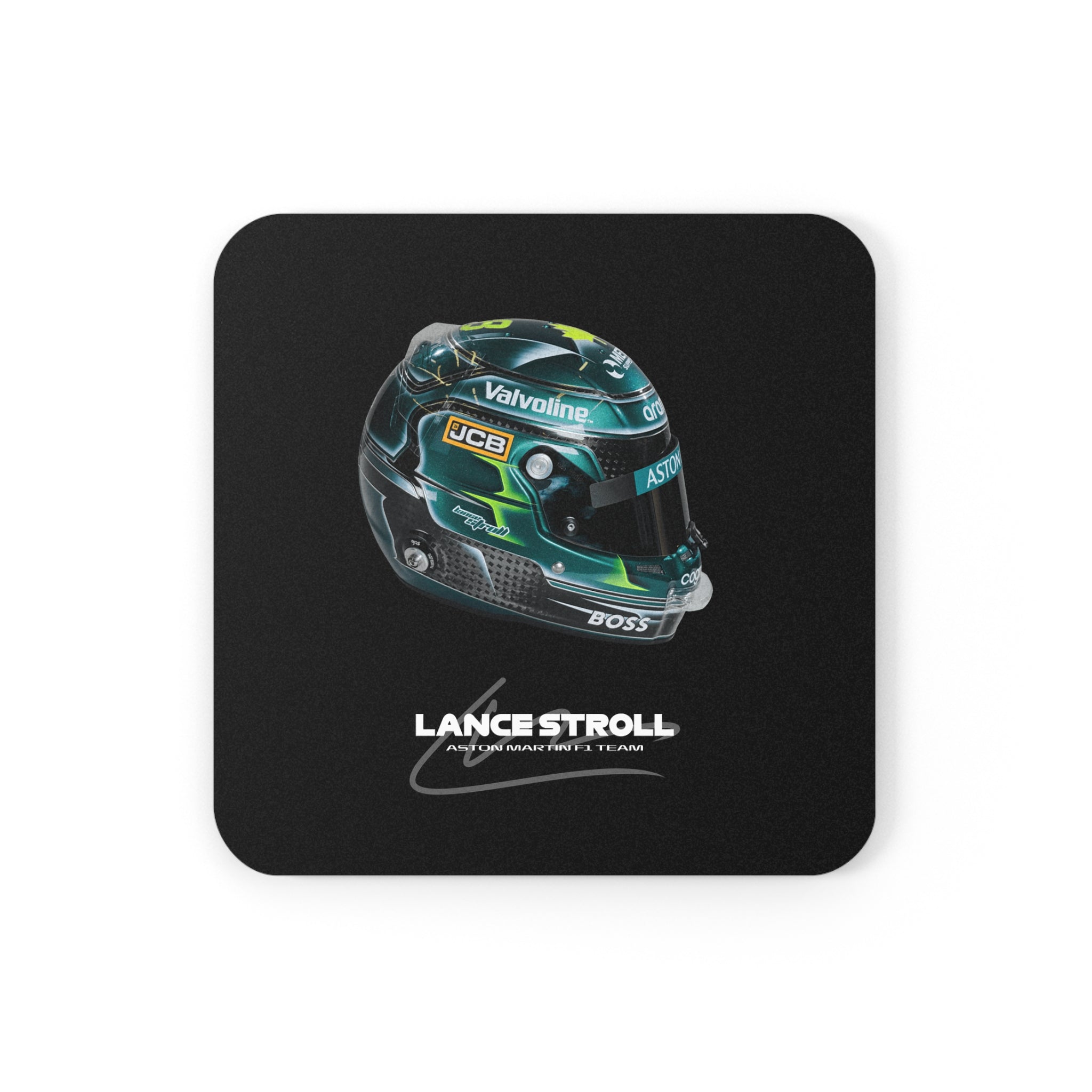 Lance Stroll Signature Cork Coaster