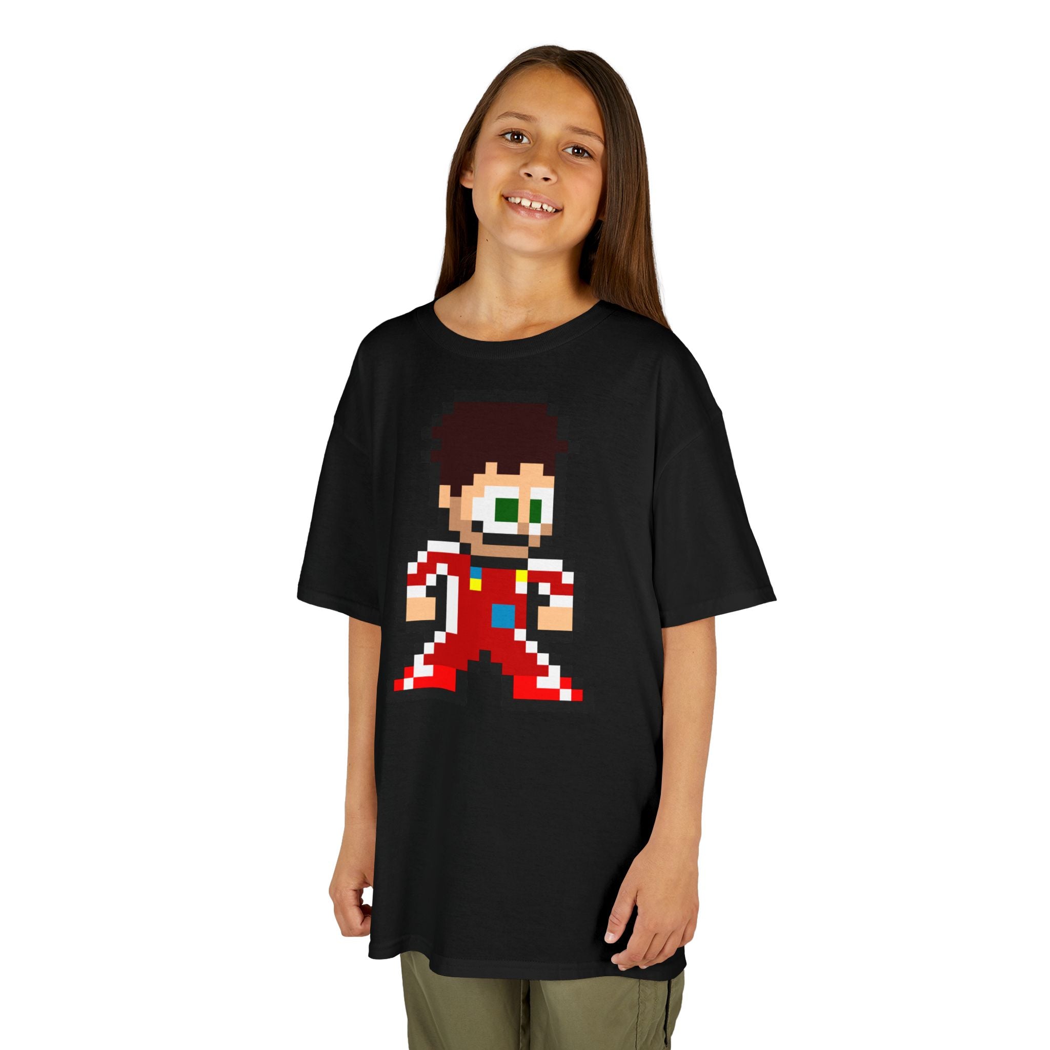 8-bit Charles Leclerc Kids Tee